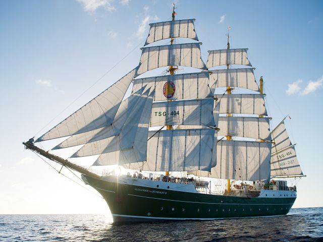Segeltörn mit dem Segelschiff Alexander von Humboldt-Reiseplanung Tourimar