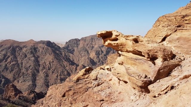 Wanderung im Wadi Araba in Jordanien