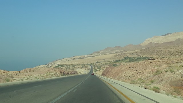 Straße in Jordanien