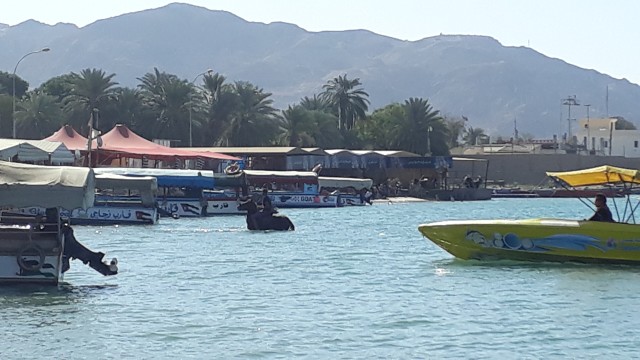Hafen von Aqaba in Jordanien