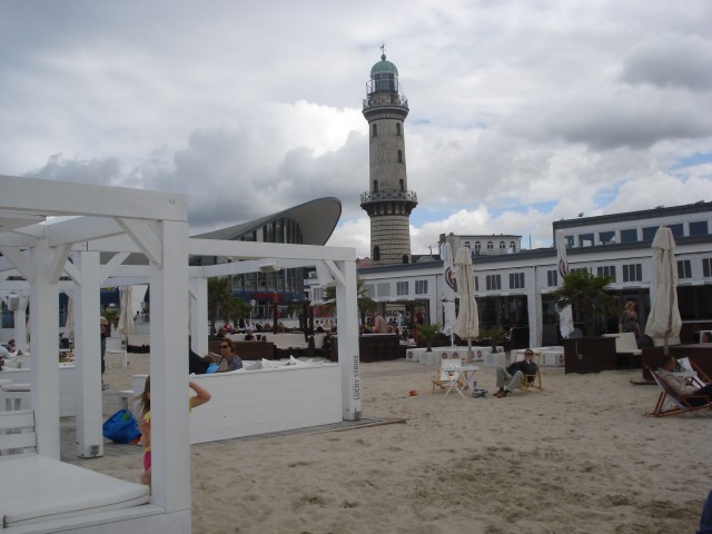 Strand in Warnemünde