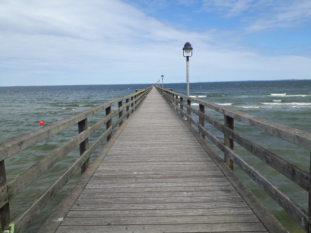 Seebrücke in Lubmin an der Ostsee