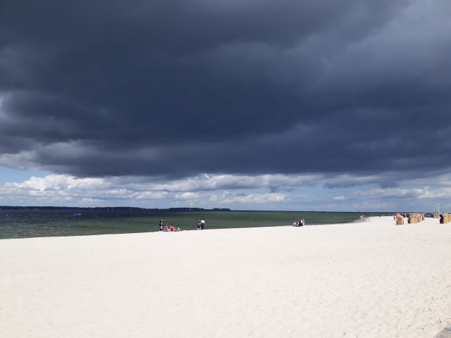 Strand in Laboe an der Ostsee